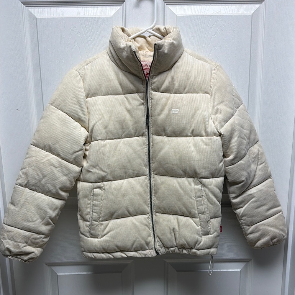 Women’s Levi’s Cream Puffer Jacket